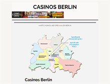 Tablet Screenshot of casinoberlin.net